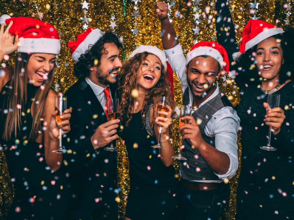 Weihnachtsfeier Disco-Bingo Edition